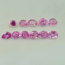 Load image into Gallery viewer, 5.76 carat Natural Pink Sapphire lot - J N Gems