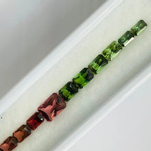 画像をギャラリービューアに読み込む, 8.00 carat Natural Multicolor Tourmaline Bracelet Layout - J N Gems