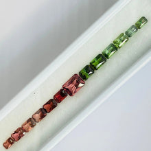 画像をギャラリービューアに読み込む, 8.00 carat Natural Multicolor Tourmaline Bracelet Layout - J N Gems
