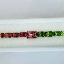 画像をギャラリービューアに読み込む, 8.00 carat Natural Multicolor Tourmaline Bracelet Layout - J N Gems