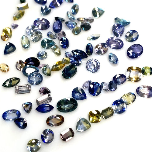 Bi Color Sapphires lot 27.53 carat - J N Gems