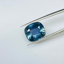 Load image into Gallery viewer, Natural Teal sapphire 5.88 carat J N Gems