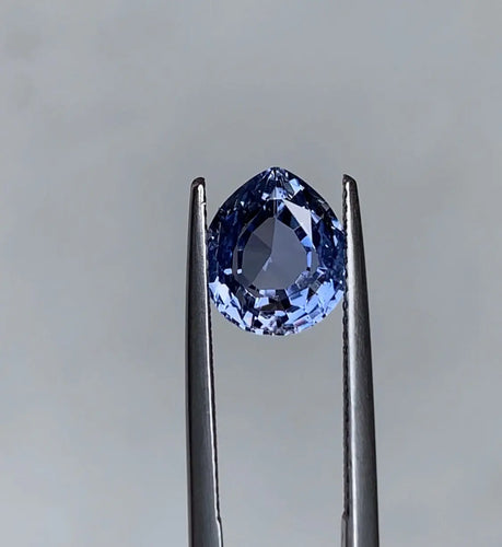 3.90 carat Unheated Violet Sapphire J N Gems