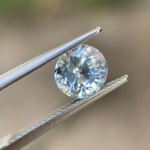 3.28 carat Natural White Sapphire - J N Gems