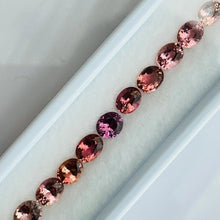 Load image into Gallery viewer, 9.70 carat Natural Tourmaline Bracelet Layout - J N Gems
