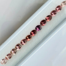 Load image into Gallery viewer, 9.70 carat Natural Tourmaline Bracelet Layout - J N Gems
