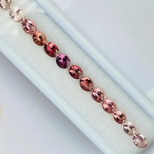 Load image into Gallery viewer, 9.70 carat Natural Tourmaline Bracelet Layout J N Gems
