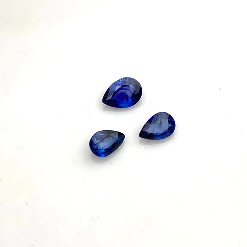 Natural Blue Sapphire pair 1.70 carat J N Gems