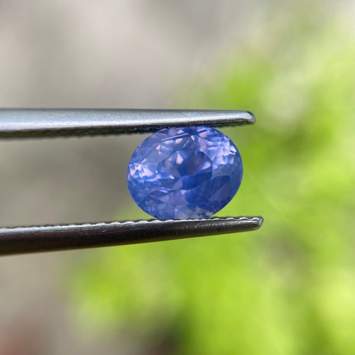 Blue Sapphire 2.24carat - silky Blue - J N Gems