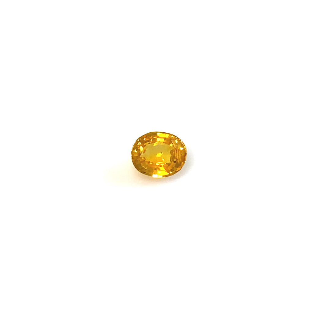 Natural Golden Yellow Sapphire 1.26carat J N Gems