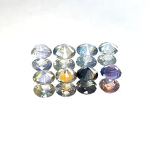 Load image into Gallery viewer, Natural Bi Color Sapphires 5mm Round 4.54 carat J N Gems
