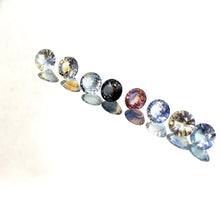 Load image into Gallery viewer, Natural Bi Color Sapphires 5mm Round 4.54 carat - J N Gems
