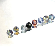 Load image into Gallery viewer, Natural Bi Color Sapphires 5mm Round 4.54 carat - J N Gems

