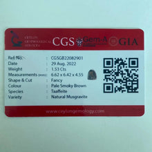 Load image into Gallery viewer, Natural Musgravite 1.53 carat - J N Gems
