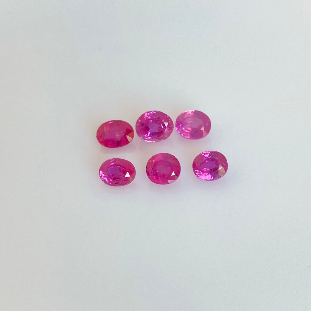Natural Red Ruby - J N Gems