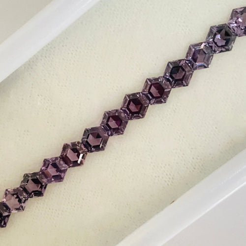 Natural Spinel Hexagon Line - J N Gems