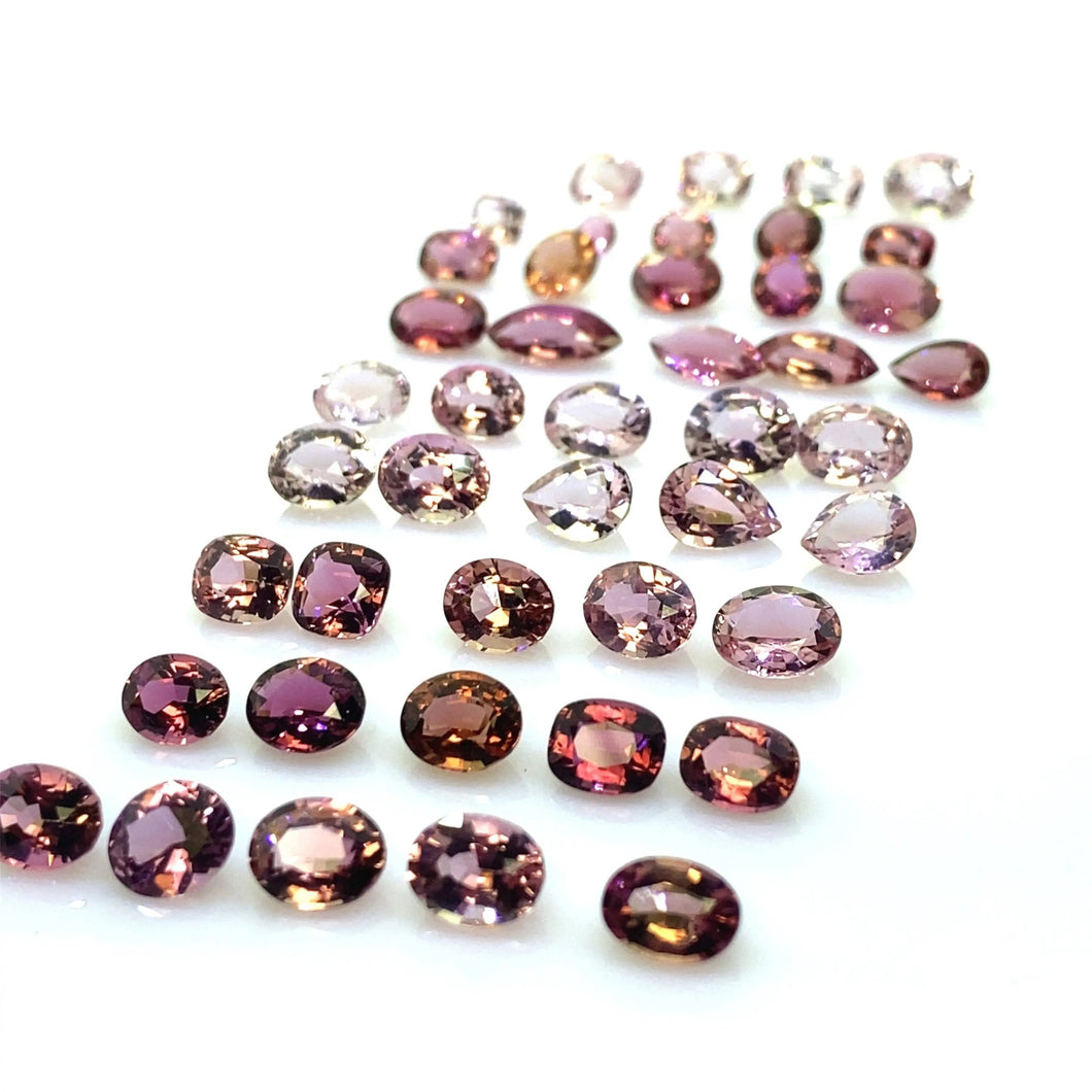 Pink Tourmaline lot 27.10 carat - J N Gems