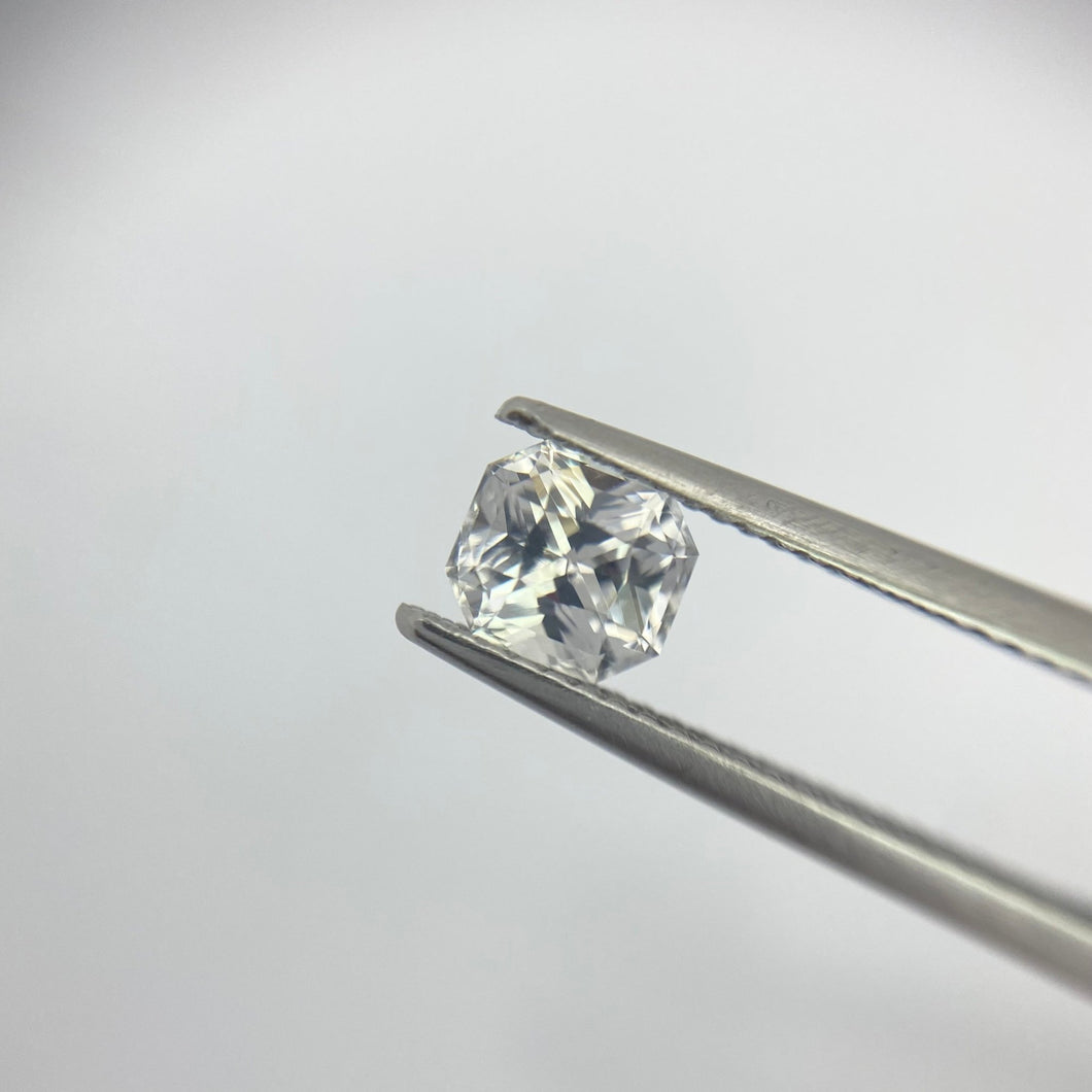 White Sapphire 1.23 carat - J N Gems