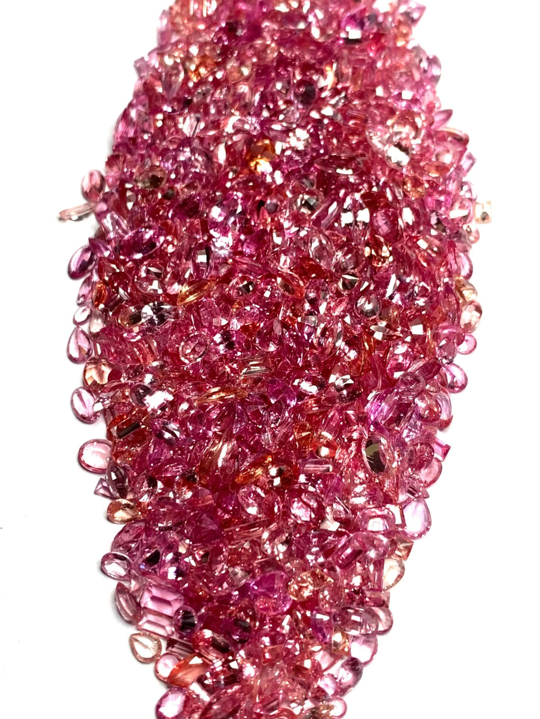 250cts Natural Padparadscha Sapphire Lot - J N Gems