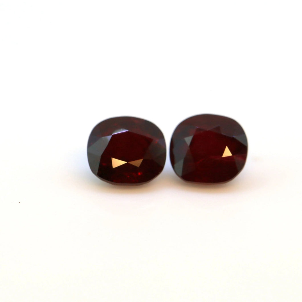 3.15t Natural Ruby pair - J N Gems