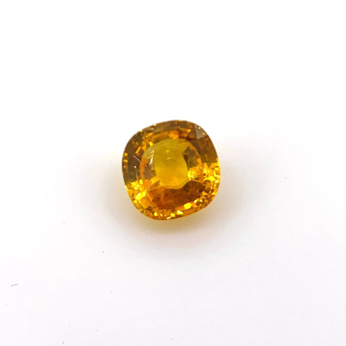 3.63ct Natural Yellow Sapphire - J N Gems