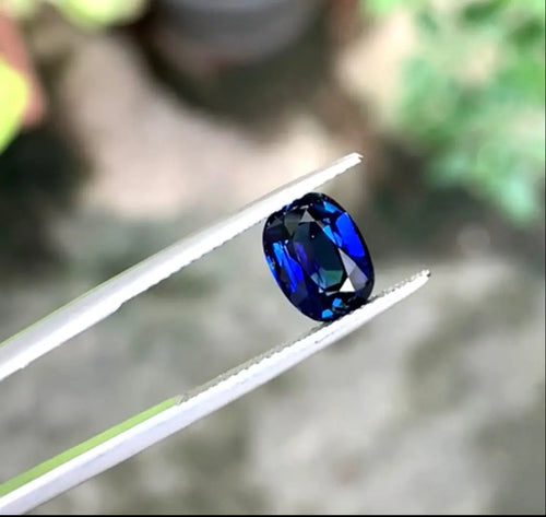 2.57  carat Natural Royal Blue Sapphire J N Gems