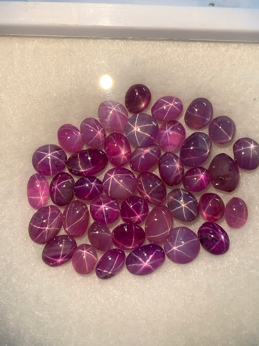Natural Ruby star Sapphires Lot freeshipping - J N Gems