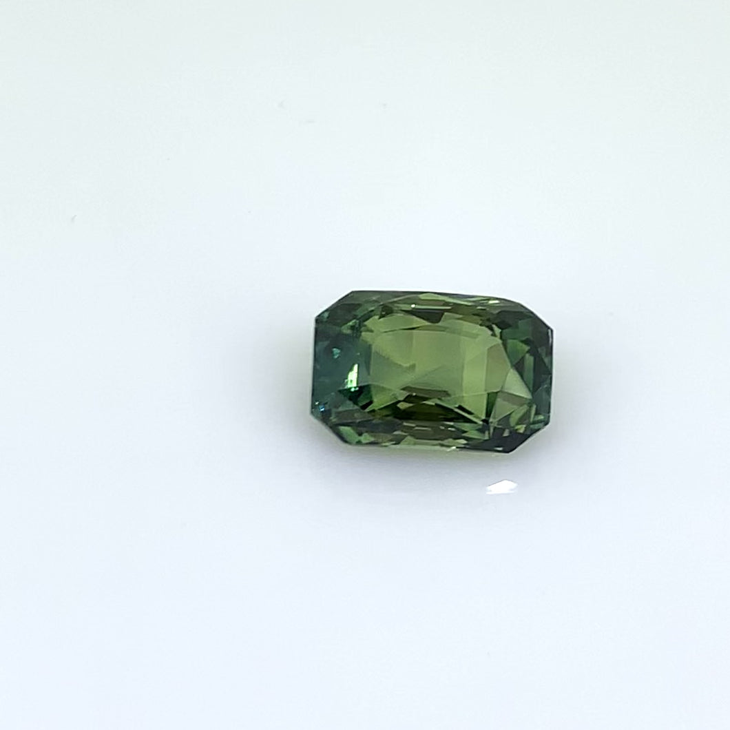 6.13 carat Natural Teal Sapphire