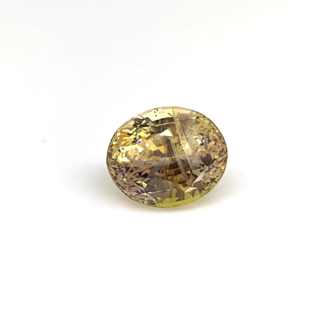 7.69ct Natural Yellow Sapphire - J N Gems
