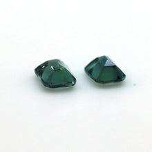 Load image into Gallery viewer, 0.60ct Natural Teal Sapphire pair freeshipping - J N Gems
