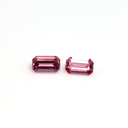 0.67ct Natural Pink Sapphire pair freeshipping - J N Gems