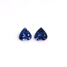 Load image into Gallery viewer, 0.51ct Natural Blue Sapphire pair freeshipping - J N Gems
