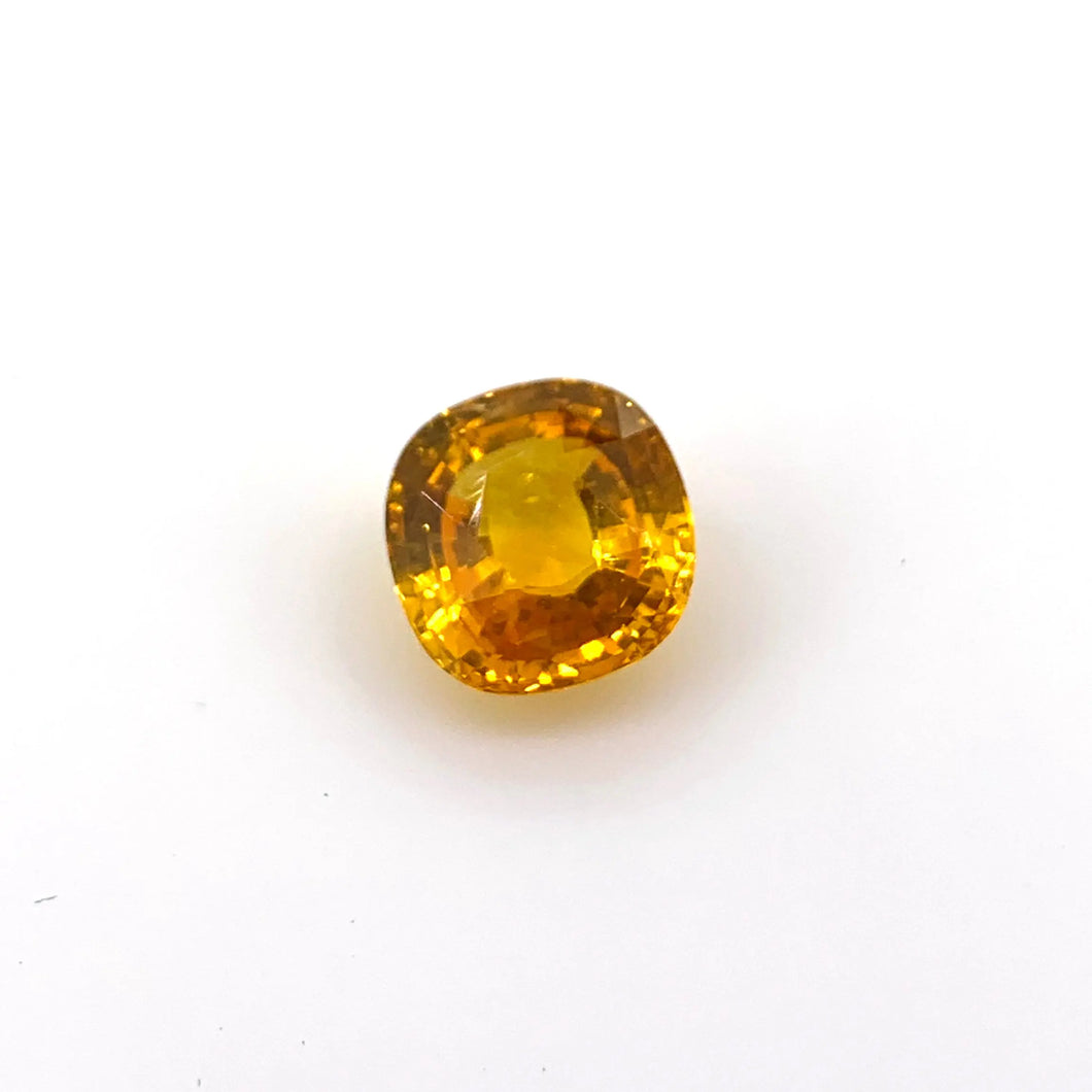 3.63ct Natural Yellow Sapphire freeshipping - J N Gems