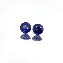 Load image into Gallery viewer, 1.89ct Pair of Natural Blue Sapphire freeshipping - J N Gems
