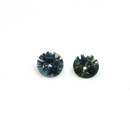 Bi Color Sapphire 0.88 carat Natural pair - J N Gems