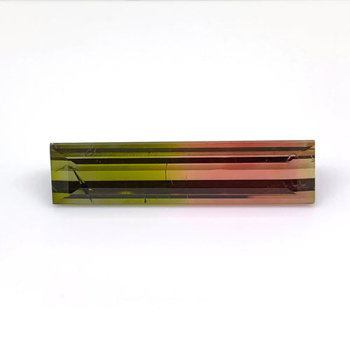 Bi Color Tourmaline 28.38 carat Natural - J N Gems