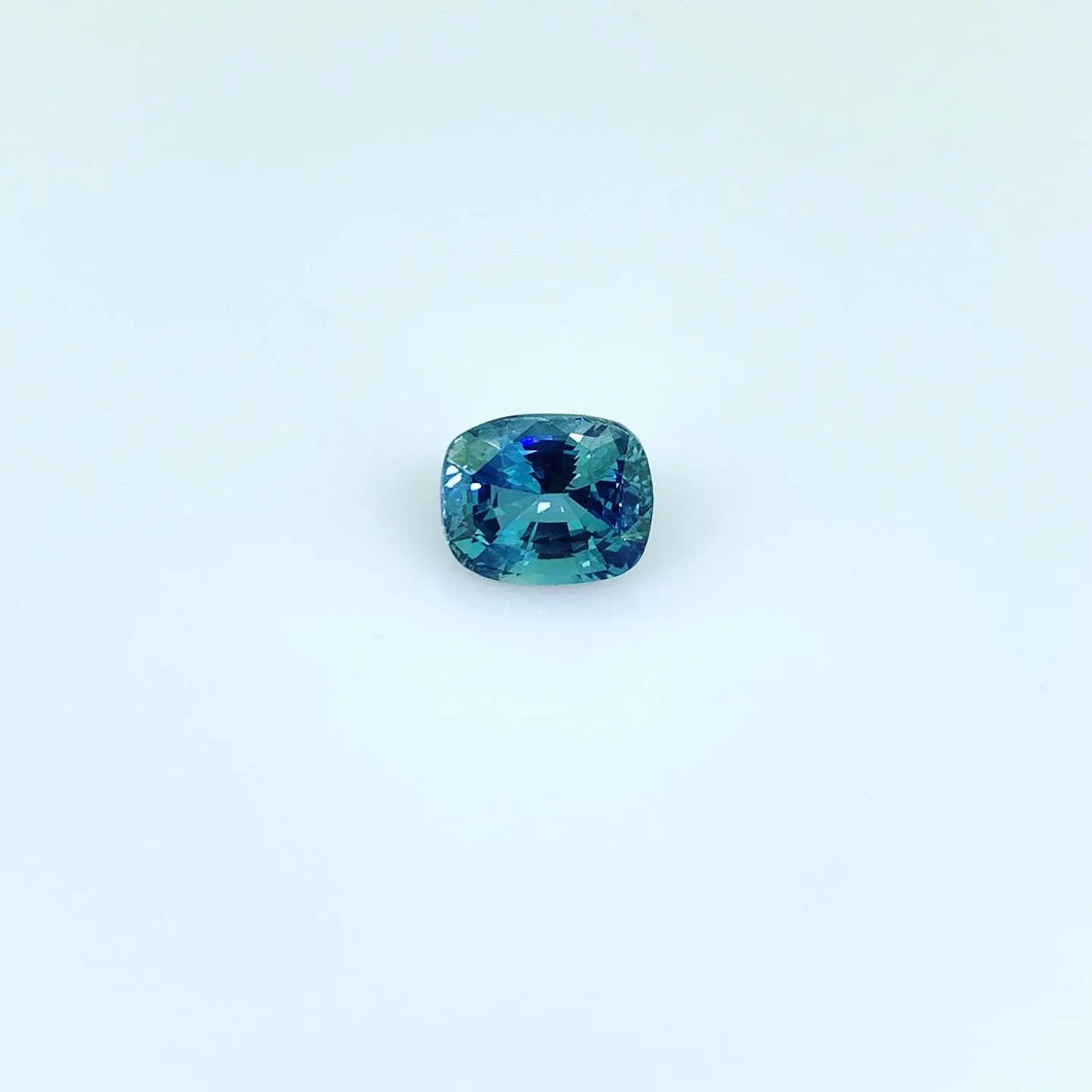 4.46 carat Natural Teal Sapphire