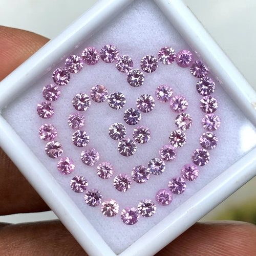 5.40carat Natural Pink  Sapphire Round J N Gems