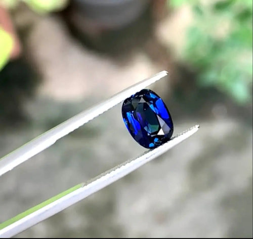 Natural Royal Blue Sapphire 2.57 carat - J N Gems