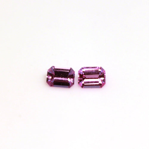 Pink Sapphire 0.46 carat Natural pair - J N Gems