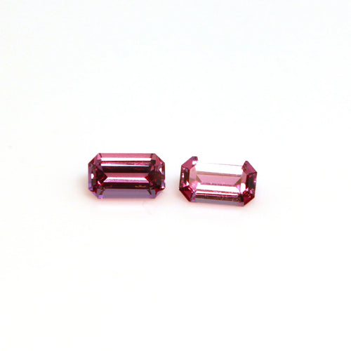 Pink Sapphire 0.67 carat Natural pair - J N Gems