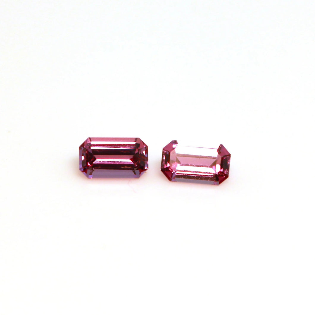Pink Sapphire 0.67 carat Natural pair - J N Gems