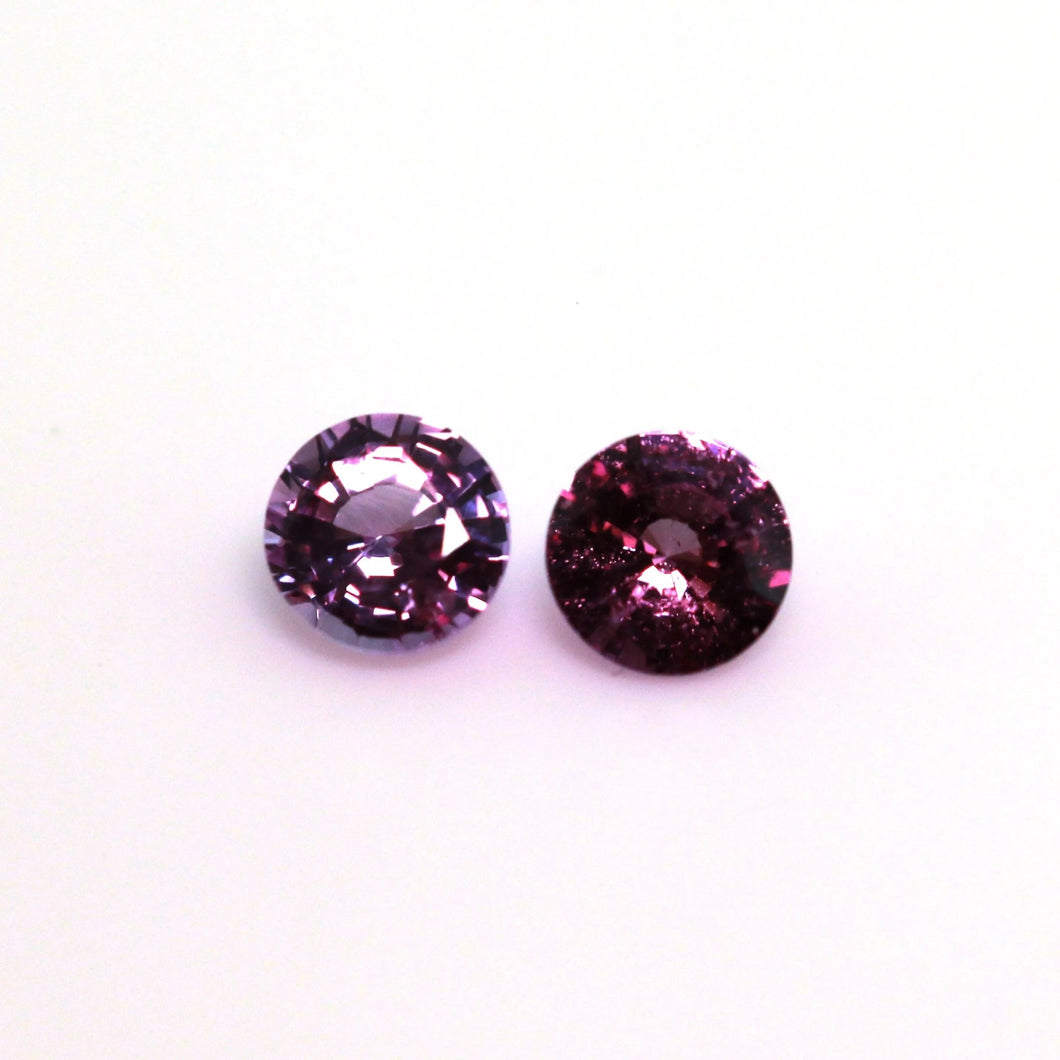 Pink Sapphire 1.16 carat Natural pair - J N Gems